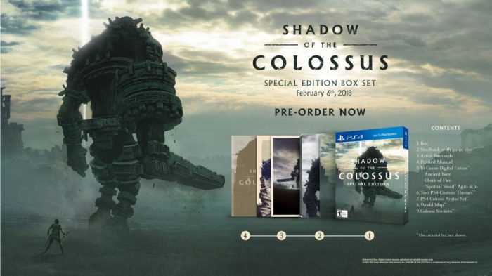 Shadow of the Colossus: trailer comparativo das diferentes versões do game e 14 minutos de gameplay