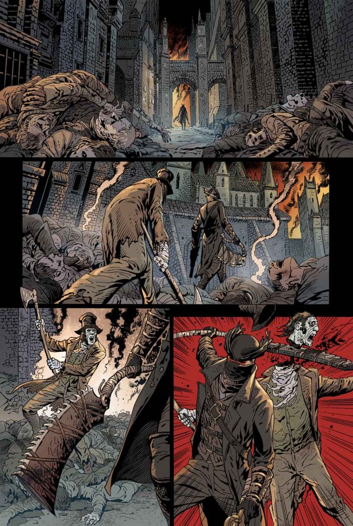 Bloodborne: The Death of Sleep - Aprecie agora a algumas páginas e capas alternativas da HQ