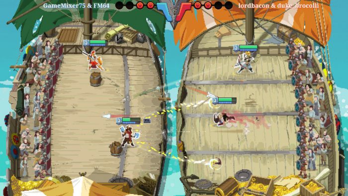 Análise Arkade: Strikers Edge é o tradicional jogo de queimada em versão medieval