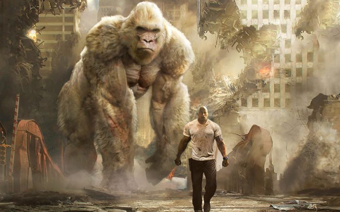 Rampage: filme que adapta game de monstros gigantes ganha novo trailer