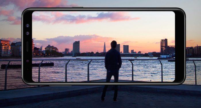 Samsung apresentou o Galaxy A8 e o A8+ com 64GB de armazenamento e câmera dupla para selfies