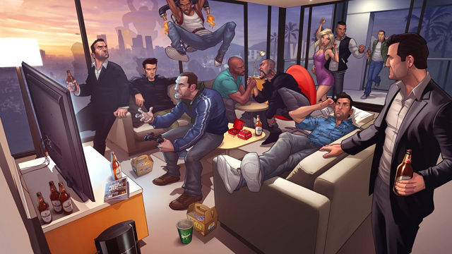 Infográfico - A Linha do Tempo da série Grand Theft Auto