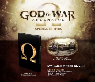 God of War: Ascension ganha bela edição de colecionador