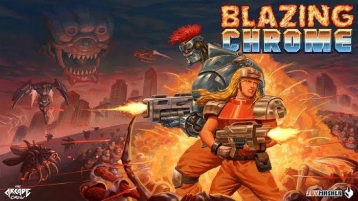 Blazing Chrome: jogo brasileiro inspirado em Contra ganha novo trailer