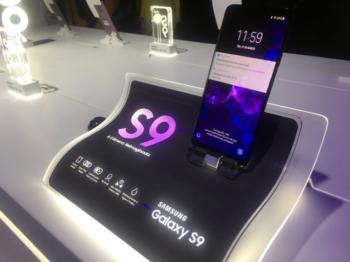 Primeiras impressões com o Samsung Galaxy S9