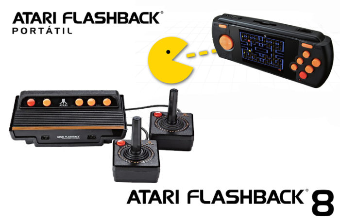 Tectoy atualiza a sua versão de Atari, oferecendo Pac-Man e Pitfall no catálogo e um portátil