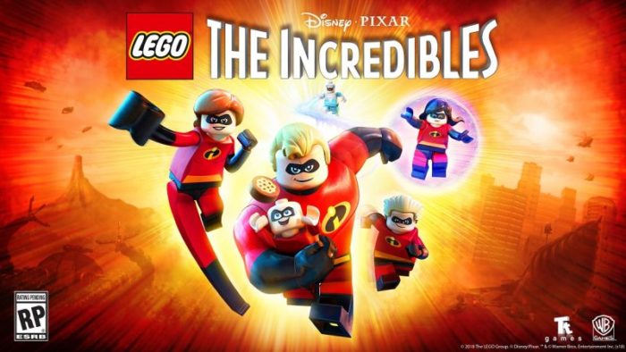 WB Games anuncia LEGO Os Incríveis com conteúdo dos dois filmes!