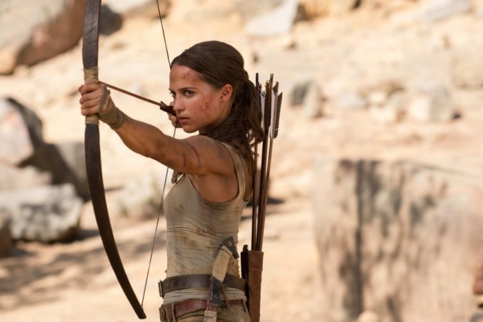 Lara Croft, quer dizer, Alicia Vikander, diz qual é o seu Tomb Raider preferido