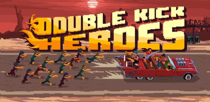 Análise Arkade: Double Kick Heroes mistura ritmo, apocalipse zumbi e heavy metal