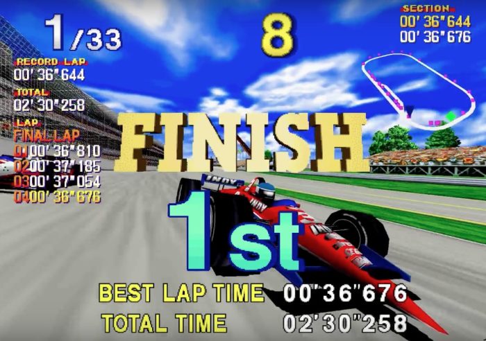 RetroArkade - SEGA Indy 500 levou a ação do oval para os arcades dos anos 90
