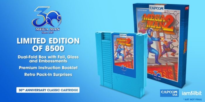 Dois clássicos da franquia Mega Man serão relançados... em cartucho!