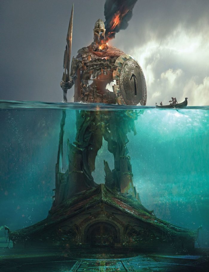 God of War ganha artes incríveis que levam seu mundo nórdico para os quadros