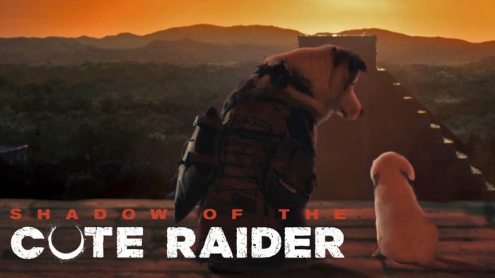 Shadow of the Tomb Raider é muito mais fofinho com um trailer estrelado por cães e gatos