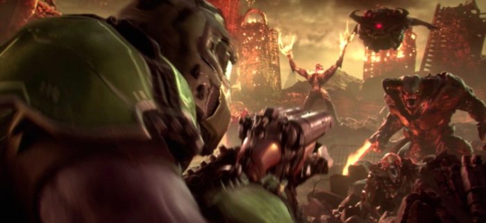 Bethesda apresenta o sangrento gameplay de DOOM Eternal