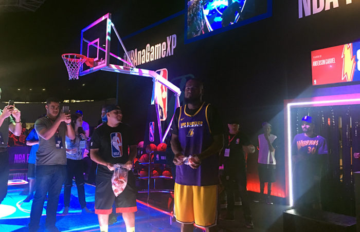 GameXP 2018: Com troféu e game oficiais, NBA se conecta com o fã brasileiro