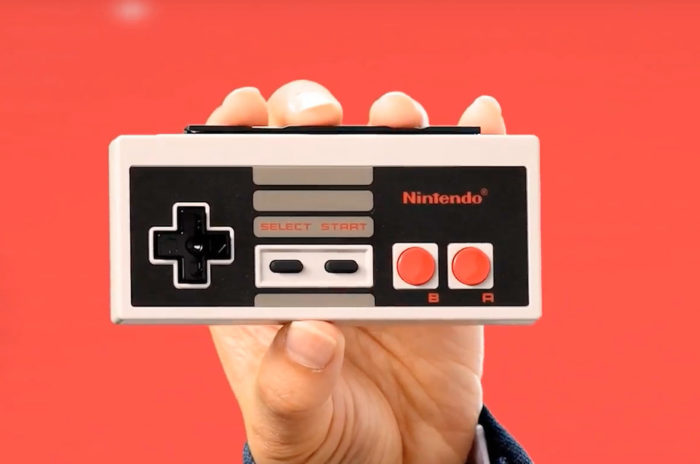 Nintendo anunciou controles de NES feitos para o Switch