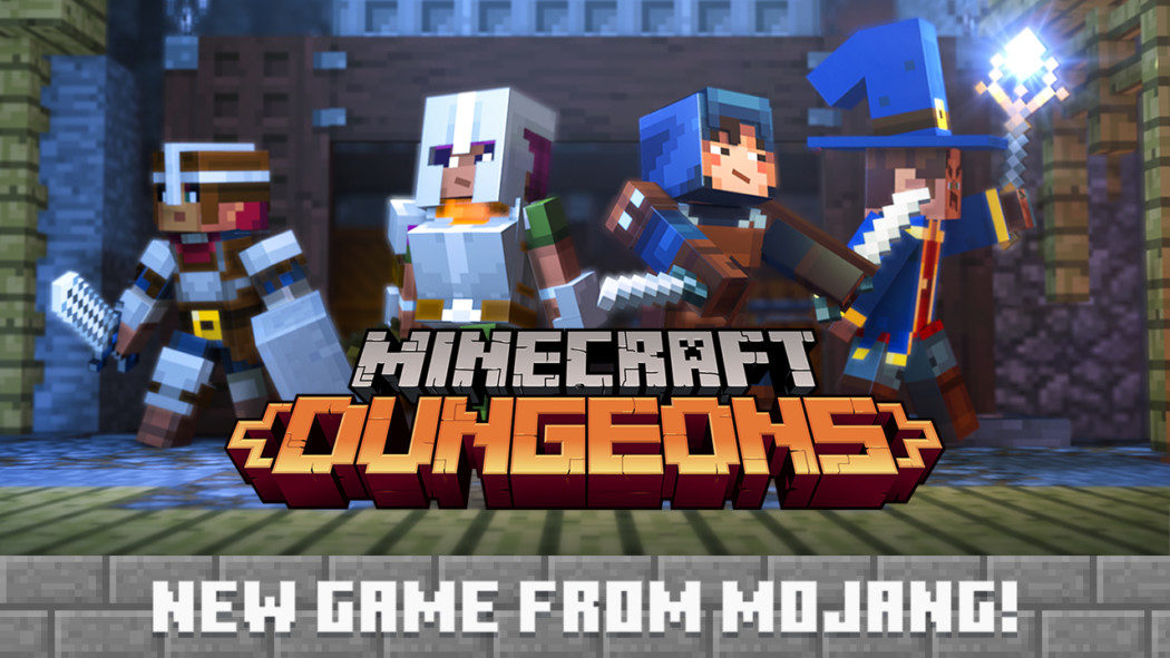 Mojang anuncia Minecraft: Dungeons, um novo Dungeon Crawler cooperativo