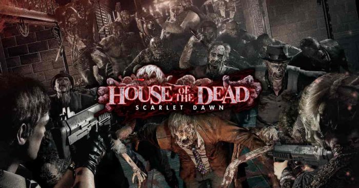 House of the Dead: Scarlet Dawn é um novo jogo da série exclusivo para arcades