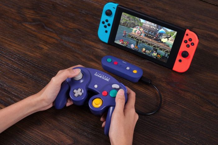 8bitdo lança adaptador sem fio para controles de GameCube no Nintendo Switch