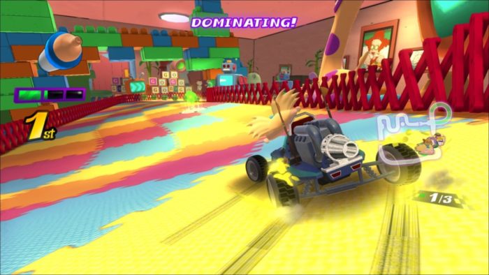 Análise Arkade: Nickelodeon Kart Racers traz personagens famosos, corridas genéricas e muita gosma verde