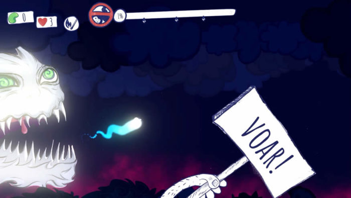 Voando em Escape Doodland