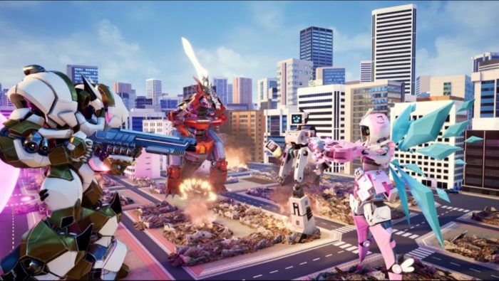 Análise Arkade - As batalhas com robôs gigantes de Override: Mech City Brawl