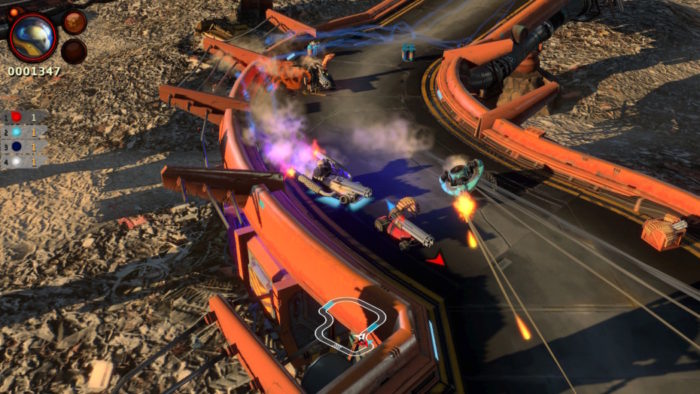Análise Arkade: BlazeRush traz velocidade e destruição como nos tempos de Rock n' Roll Racing