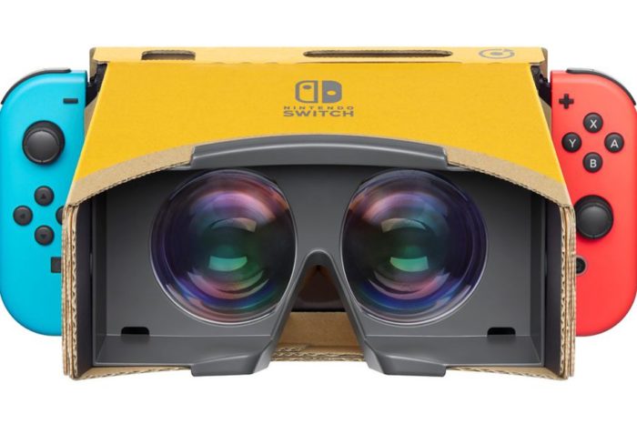 O Nintendo Labo irá ganhar um kit dedicado à Realidade Virtual