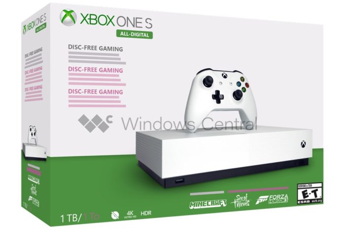 Documentos apontam data de lançamento para o Xbox One S sem leitor de disco