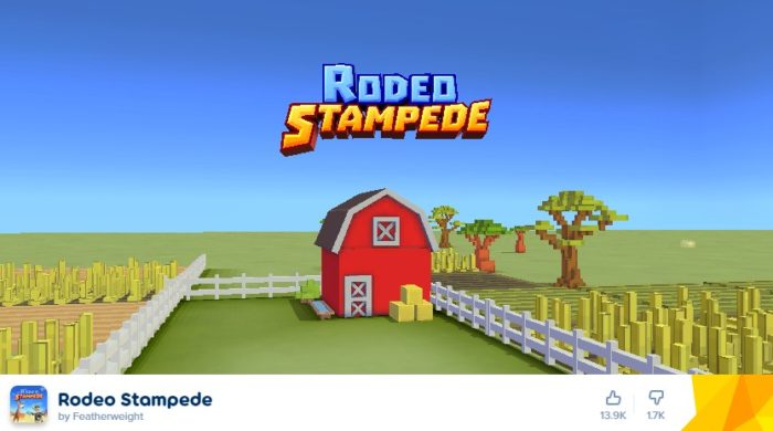 Savannah Rodeo Stampede te coloca no papel de cowboy com gráficos do Minecraft