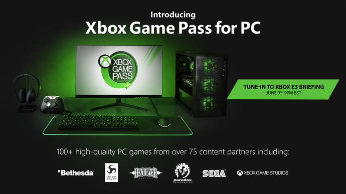Microsoft confirma Xbox Game Pass para os PCs