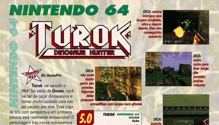 RetroArkade: Turok - Dinosaur Hunter e a evolução do FPS para os consoles