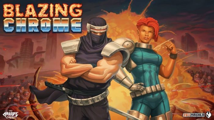 Blazing Chrome: jogo brasileiro revela personagens secretos e data de lançamento