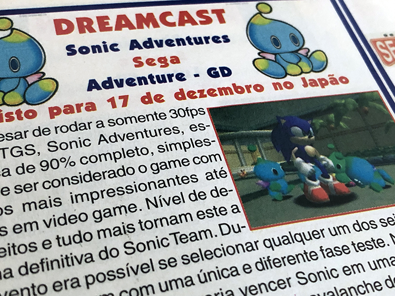 #TBTArkade - A expectativa com o Dreamcast na Gamers #35 de 1998
