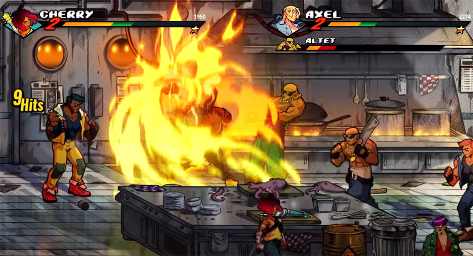 Muita pancadaria old school no novo vídeo de gameplay de Streets of Rage 4