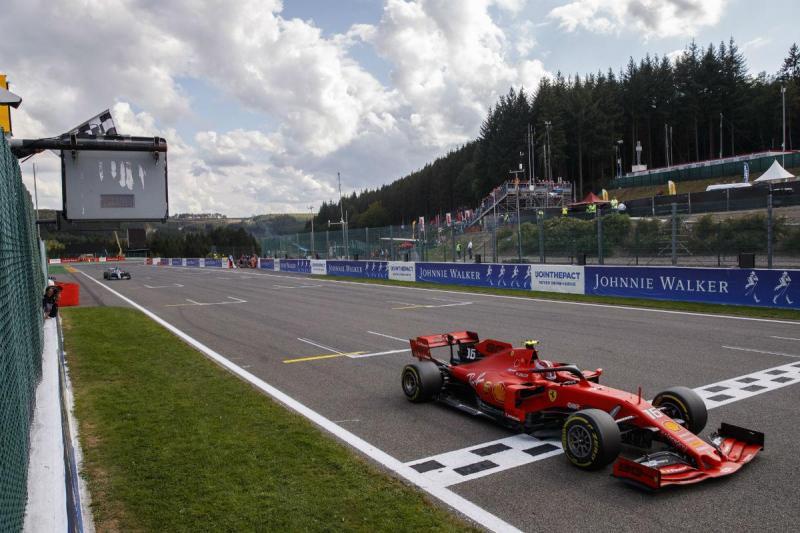 F1 2019 - Acelerando no GP da Bélgica, em prova vencida por Leclerc