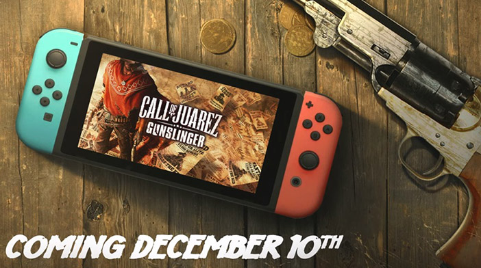Chegou a vez de Call of Juarez: Gunslinger chegar ao Nintendo Switch
