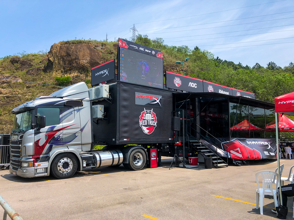 Conferimos o processo seletivo da Red Truck, o caminhão da Red Canids, em Florianópolis