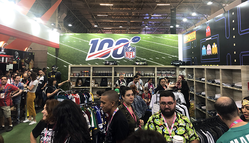 CCXP 2019 - A NFL faz sua estreia no evento, com produtos e personalidades
