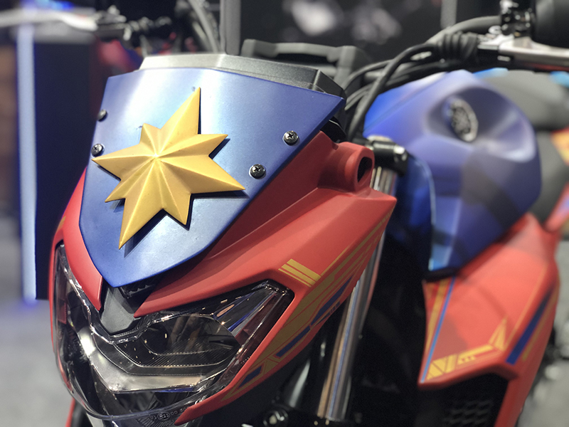 CCXP 2019 - Yamaha apresenta parceria com a Marvel e motos inspiradas nos Vingadores