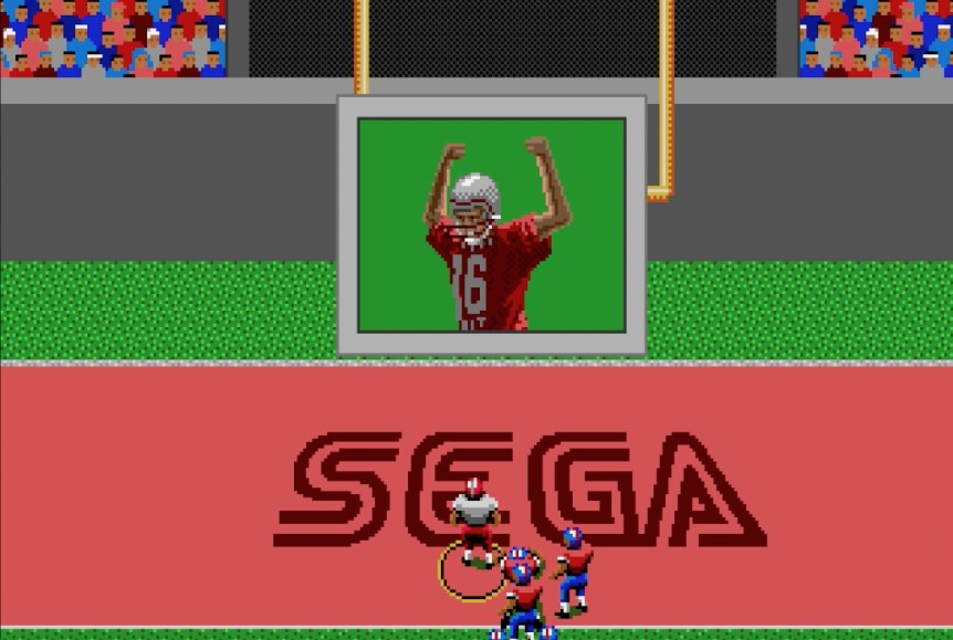 Deu San Francisco 49ers em nossa simulação do Super Bowl LIV, no Joe Montana Football do Mega Drive