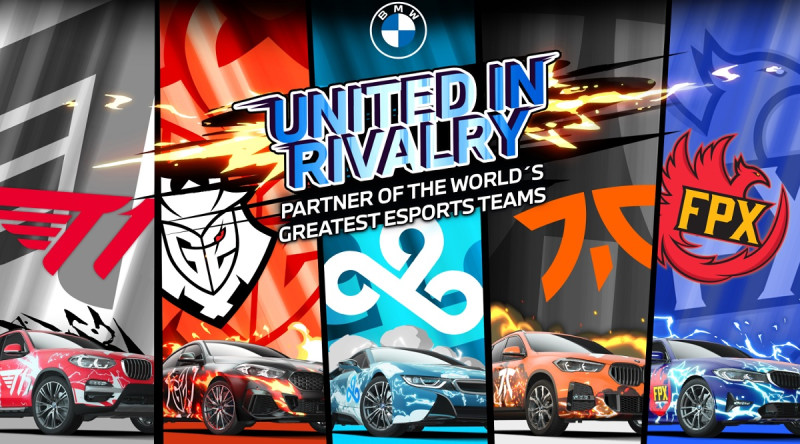 BMW anuncia patrocínio com Fnatic, G2, C9, T1 e FPX no cenário de League of Legends