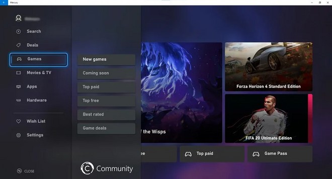 Imagens que seriam da nova Xbox Store aparecem na Internet