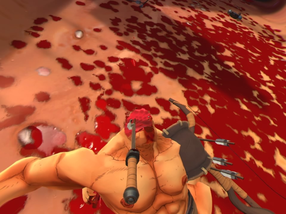 Arkade VR: GORN traz diversão sanguinária e alguns problemas de execução