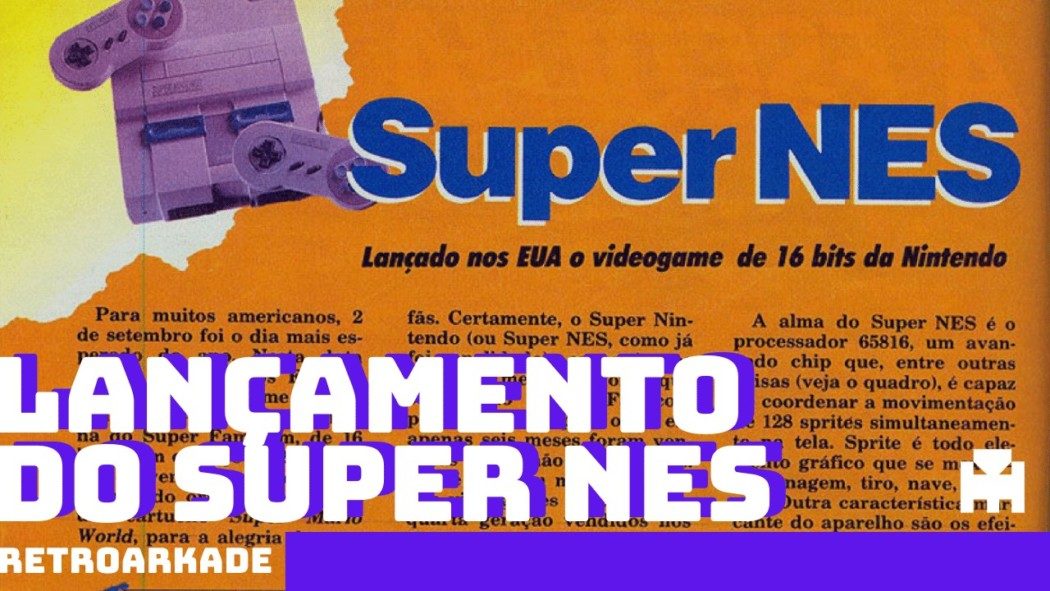 RetroArkade - O lançamento do Super Nintendo, na Ação Games #6
