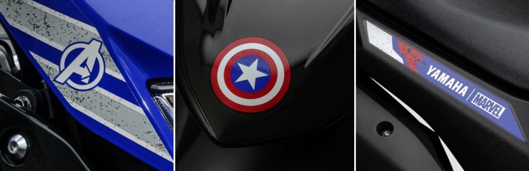 CCXP 2020 - Yamaha anuncia suas três primeiras motos em parceria com a Marvel