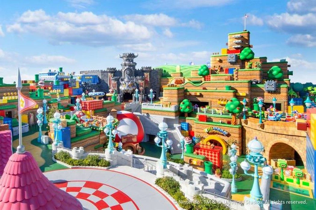 O parque temático da Nintendo inaugura em fevereiro no Japão, e parece incrível