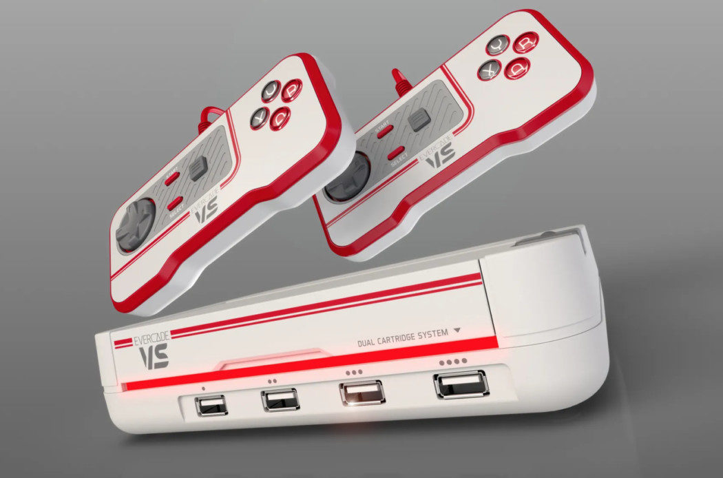 O Evercade VS é um console retrô com cartuchos que promete "emulação de ponta"