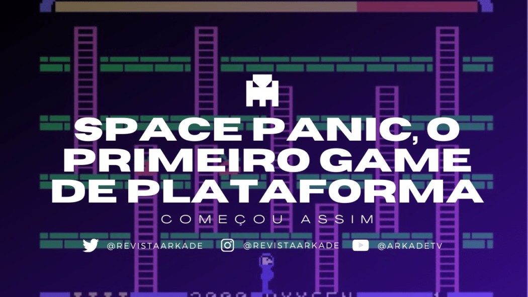 Começou assim: Space Panic, o primeiro game de plataforma de todos