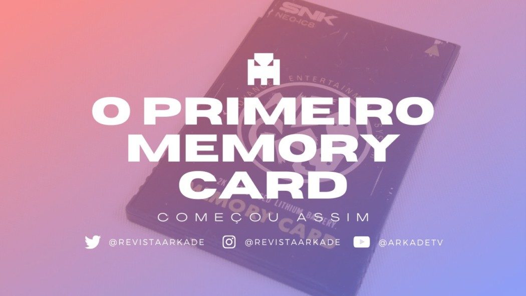 Começou Assim: Memory Card do Neo Geo AES, o primeiro dispositivo de memória de todos
